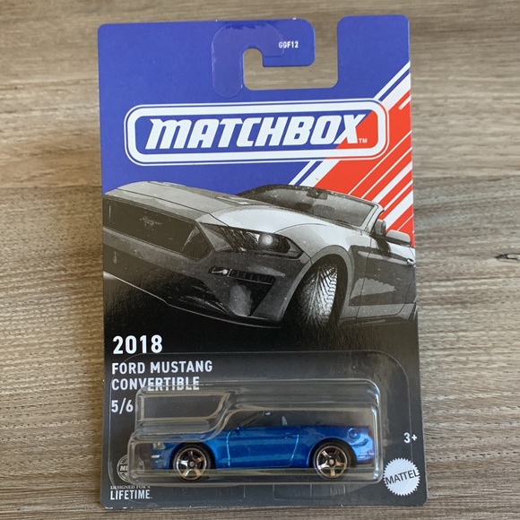 2018 Ford Mustang GT Car Matchbox American Convertible Series Exclusive 2024 - Picture 7 of 7